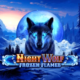 Night Wolf Frozen Flames