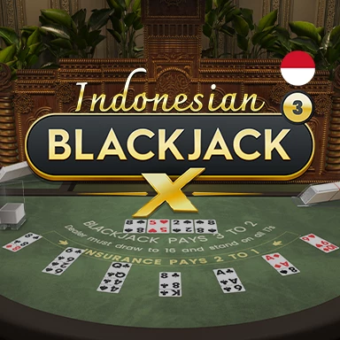 Indonesian BlackjackX 3