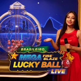 Mega Fire Blaze Lucky Ball Brasileiro
