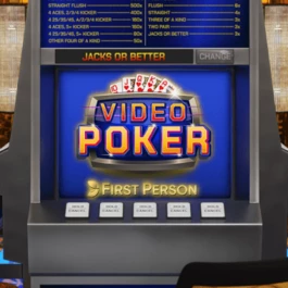 First Person Video Poker