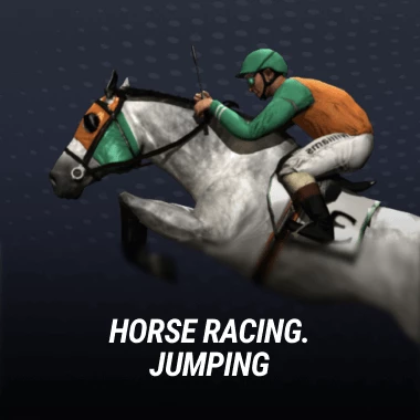 Horse Racing. Jumping