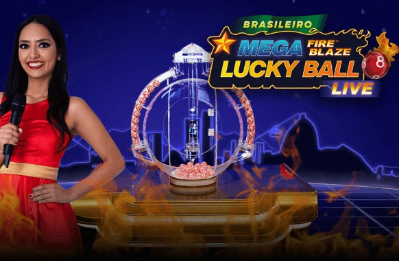 Mega Fire Blaze Lucky Ball Brasileiro
