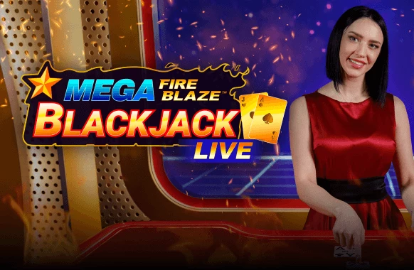 Mega Fire Blaze Blackjack Live

