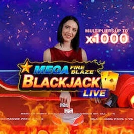 Mega Fire Blaze Blackjack Live

