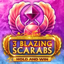 3 Blazing Scarabs Hold and Win