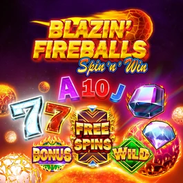 Blazin' Fireballs Spin 'n' Win