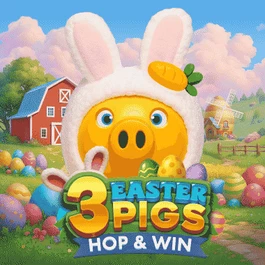 3 Easter Pigs - Hop and Win