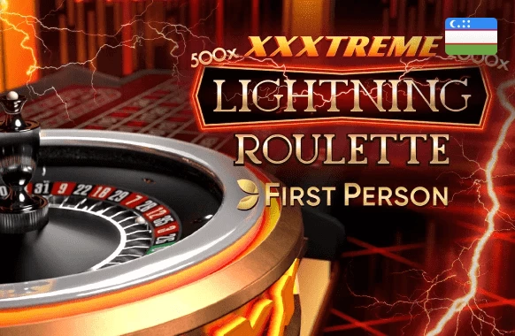 Биринчи шахс XXXtreme Lightning рулеткаси
